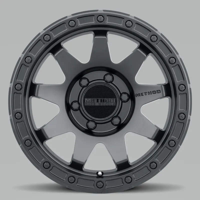 Method Mr317 18X9 +18Mm Offset 6X5.5 106.25Mm Cb Matte Black Wheel 1