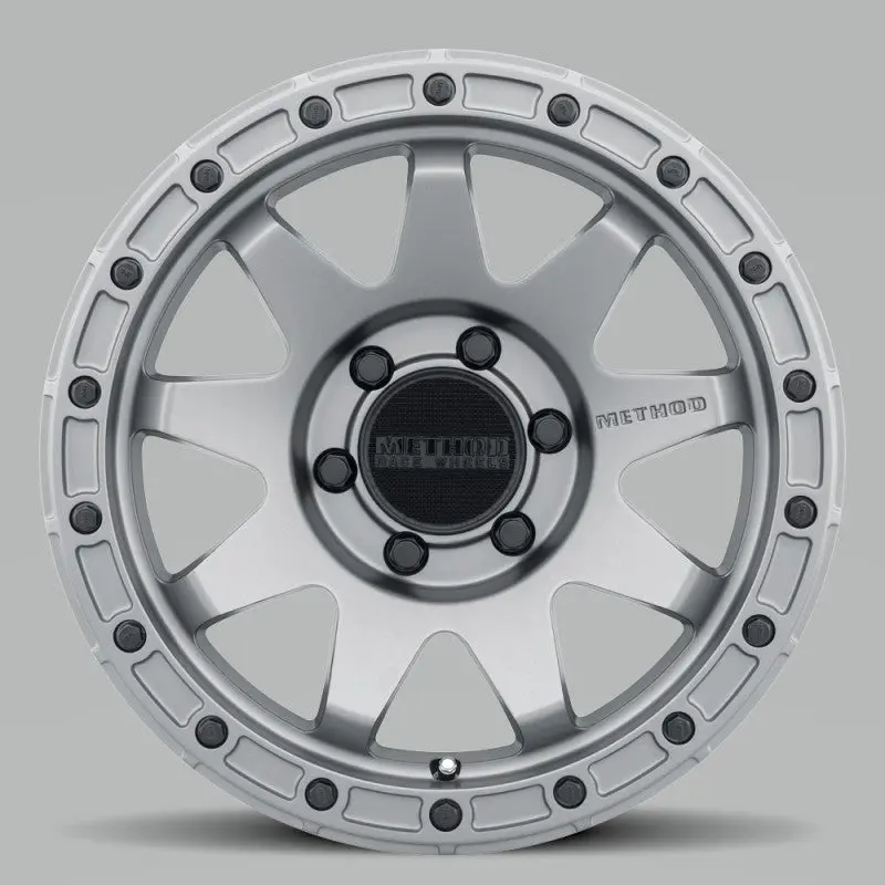 Method Mr317 18X9 +3Mm Offset 6X5.5 106.25Mm Cb Matte Titanium Wheel 2