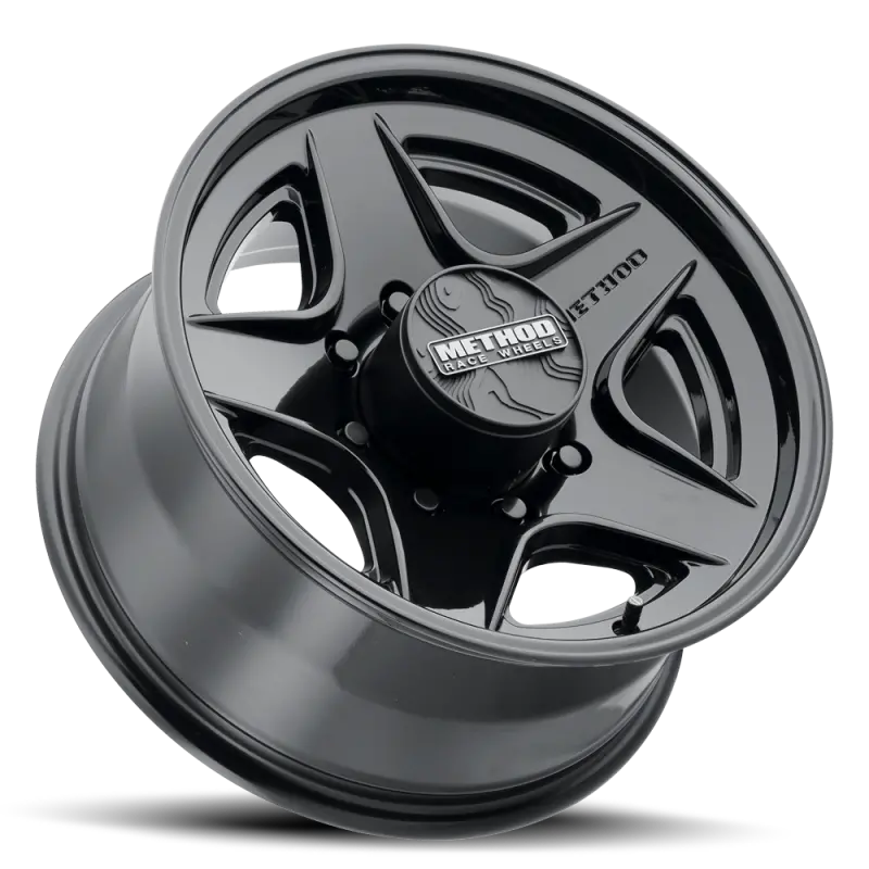 Method Mr319 18X9 18Mm Offset 8X6.5 Bp 130.81Mm Cb Gloss Black Wheel 2