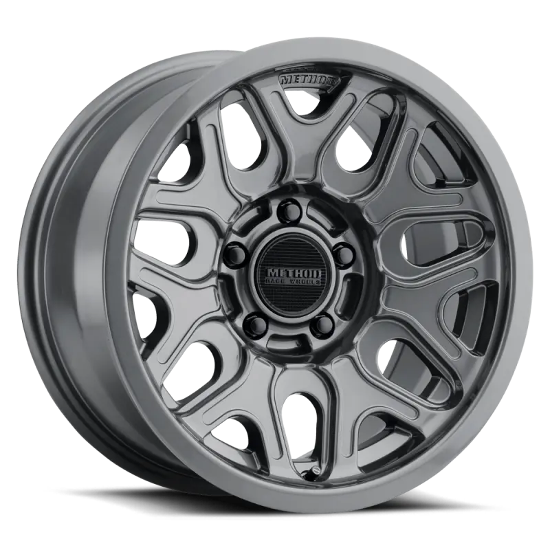 Method Mr322 / 20X9 / 8X6.5 Bp / 12Et / 5.44In Bs / 130.81Mm Cb - Gloss Titanium Wheel 1