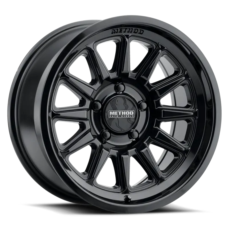 Method Mr323 20X10 / 8X6.5 Bp / -18Et / 4.76In Bs / 130.81Mm Cb - Gloss Black Wheel 1
