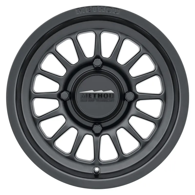 Method Mr411 Bead Grip 15X7 / 5+2/38Mm Offset / 4X156 / 132Mm Cb Matte Black Wheel 1