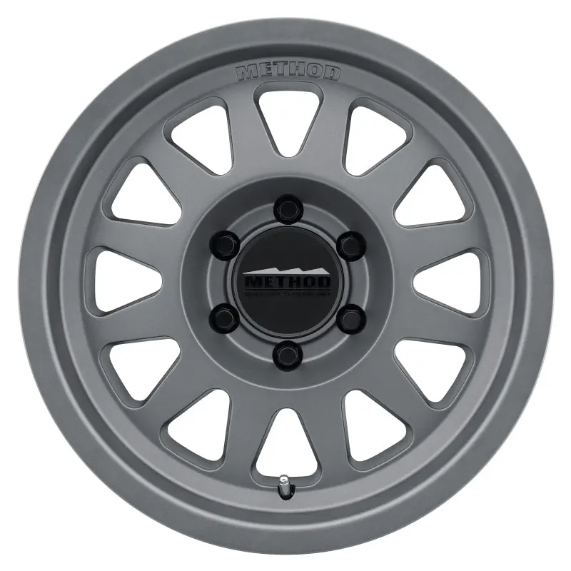 Method Mr704 17X8.5 0Mm Offset 6X5.5 106.25Mm Cb Matte Titanium Wheel 1