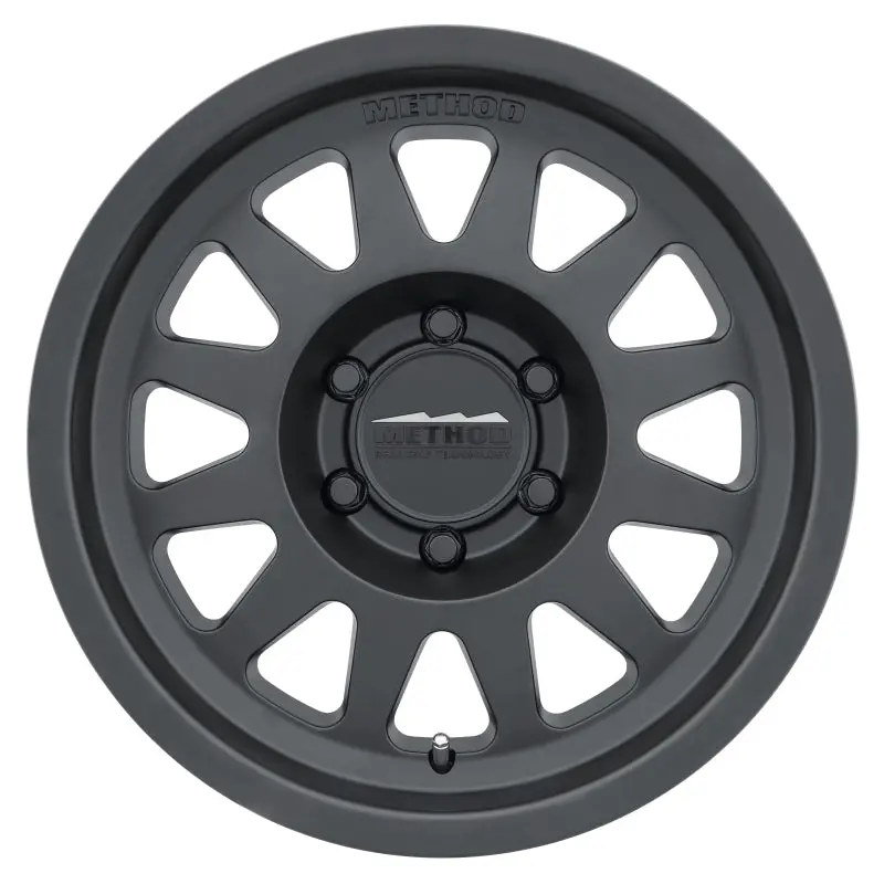 Method Mr704 17X8.5 0Mm Offset 8X170 130.81Mm Cb Matte Black Wheel 1