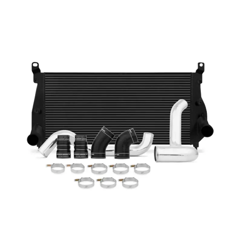 Mishimoto 02-04.5 Chevrolet 6.6L Duramax Intercooler Kit W/ Pipes (Black) 1