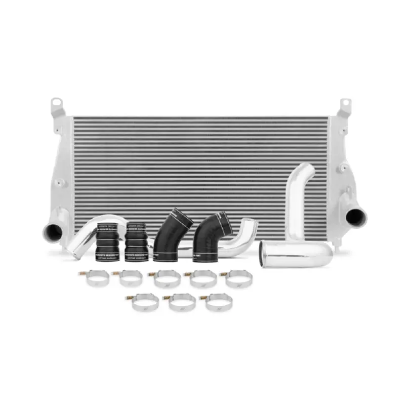 Mishimoto 02-04.5 Chevrolet 6.6L Duramax Intercooler Kit W/ Pipes (Silver) 1