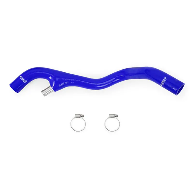 Mishimoto 03-04 Ford F-250/F-350 6.0L Powerstroke Lower Overflow Blue Silicone Hose Kit 1