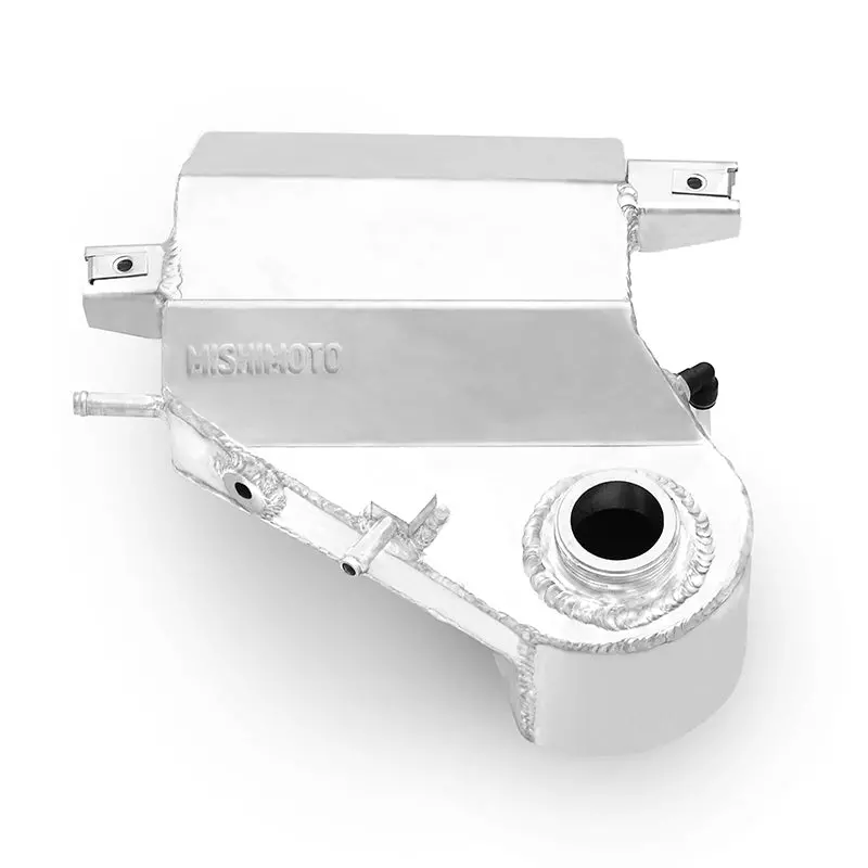 Mishimoto 03-07 Ford 6.0L Powerstroke Aluminum Degas Bottle - Polished 1