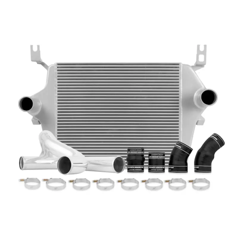 Mishimoto 03-07 Ford 6.0L Powerstroke Intercooler Kit W/ Pipes (Silver) 1