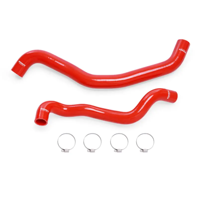Mishimoto 04-08 Ford F-150 V8 Red Silicone Radiator Hose Kit 1