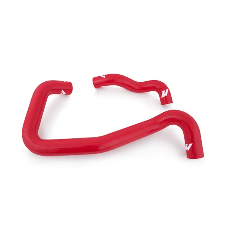 Mishimoto 05-07 Ford 6.0L Powerstroke Coolant Hose Kit (Monobeam Chassis) (Red) 2