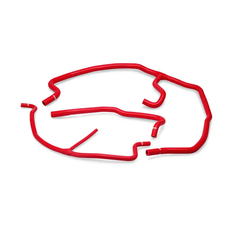 Mishimoto 05-08 Chevy Corvette/Z06 Red Silicone Ancillary Hose Kit 1