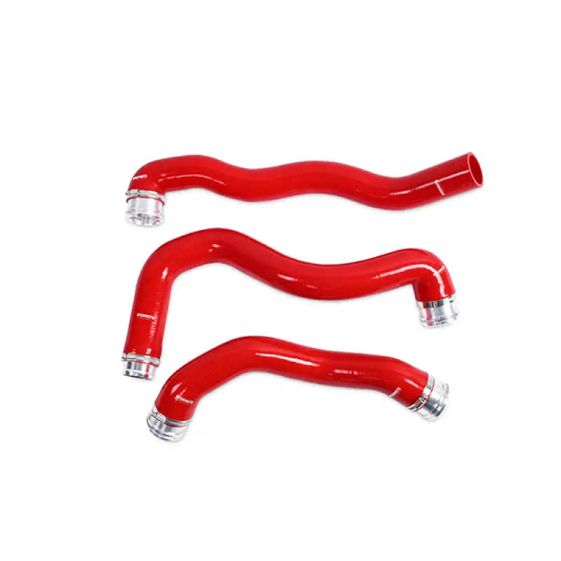 Mishimoto 08-10 Ford 6.4L Powerstroke Coolant Hose Kit (Red) 2