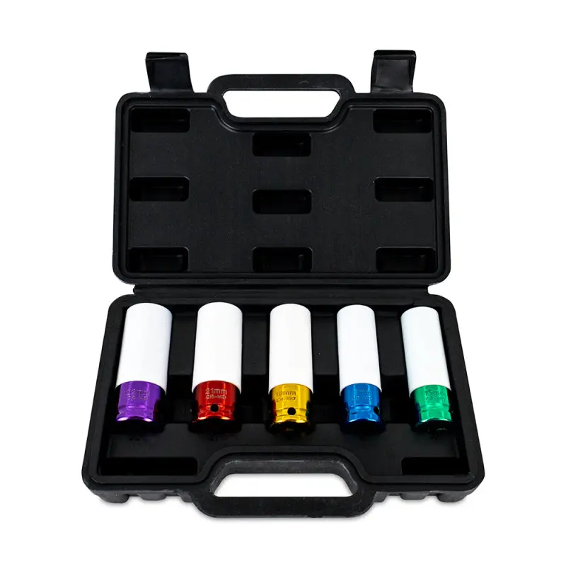 Mishimoto 1/2In. Wheel Nut Socket Set - 5Pc 1