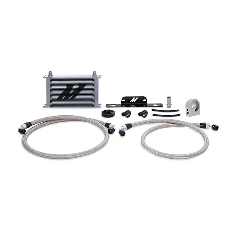 Mishimoto 10-15 Chevrolet Camaro Ss Oil Cooler Kit (Non-Thermostatic) - Silver 1