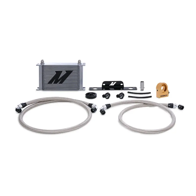 Mishimoto 10-15 Chevrolet Camaro Ss Thermostatic Oil Cooler Kit - Silver 1