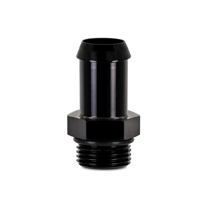 Mishimoto -10 Orb To 3/4In Hose Barb Aluminum Fitting - Black 1