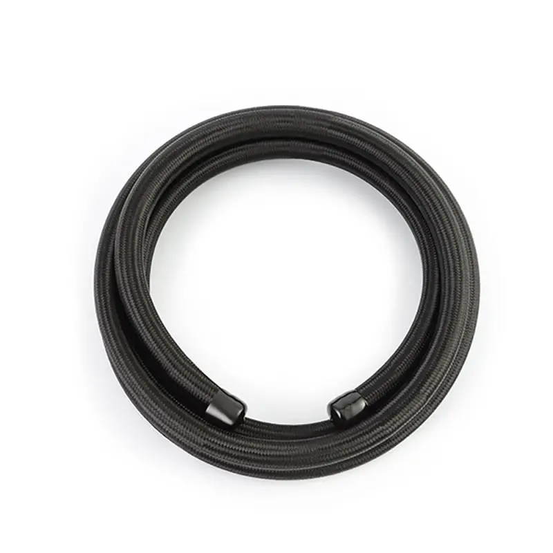 Mishimoto 10Ft Stainless Steel Braided Hose W/ -10An Fittings - Black 1