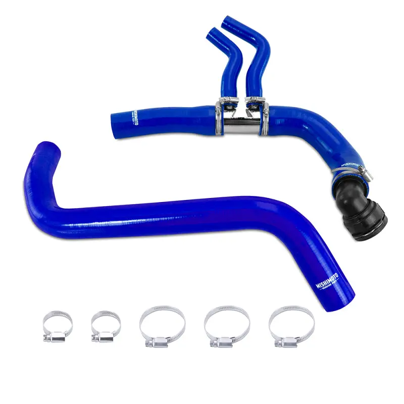 Mishimoto 11-14 Ford F-150 3.5L Ecoboost / 2.7L V6 Silicone Coolant Hose Kit - Blue 1