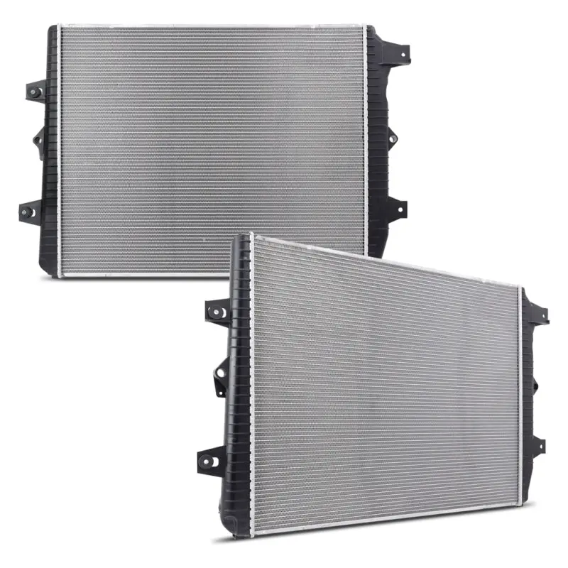 Mishimoto 11-16 Chevy Silverado 6.6L Duramax Replacement Radiator 1