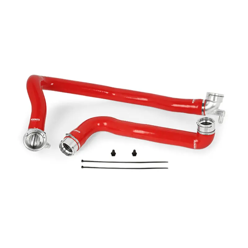Mishimoto 11-16 Ford 6.7L Powerstroke Red Silicone Hose Kit 1