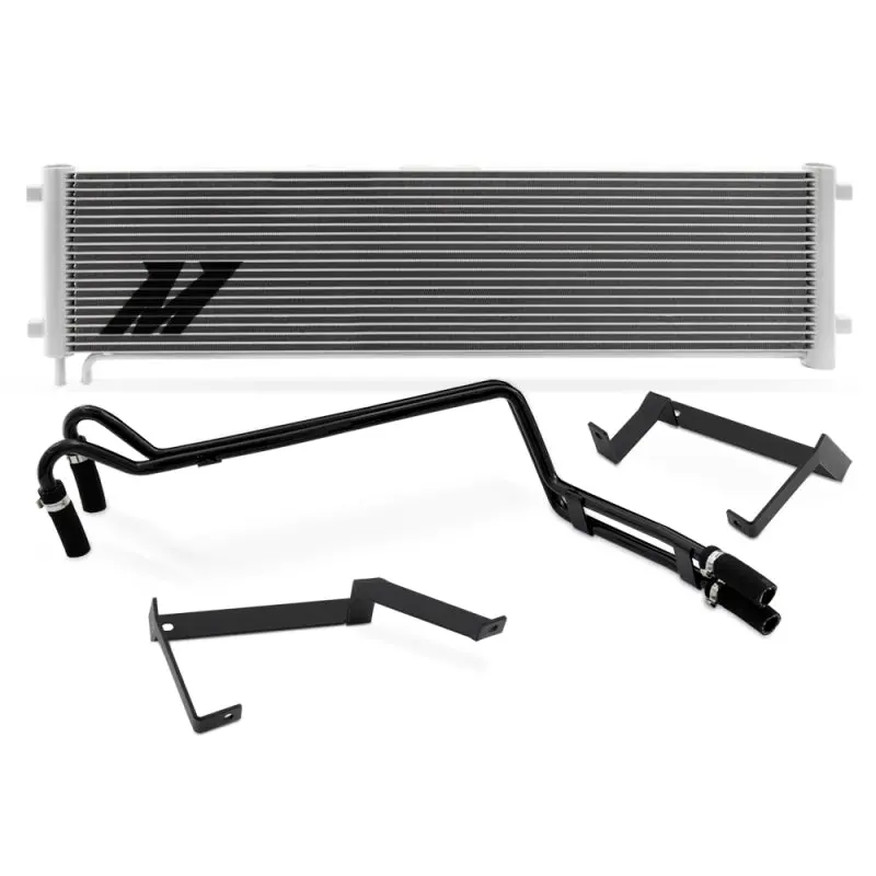 Mishimoto 11-16 Ford 6.7L Powerstroke Transmission Cooler Kit Silver 1