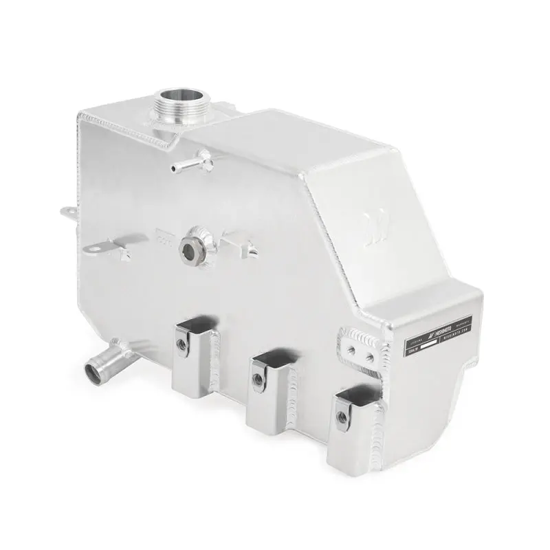 Mishimoto 11-19 Ford 6.7L Powerstroke Aluminum Degas Tank - Natural 2