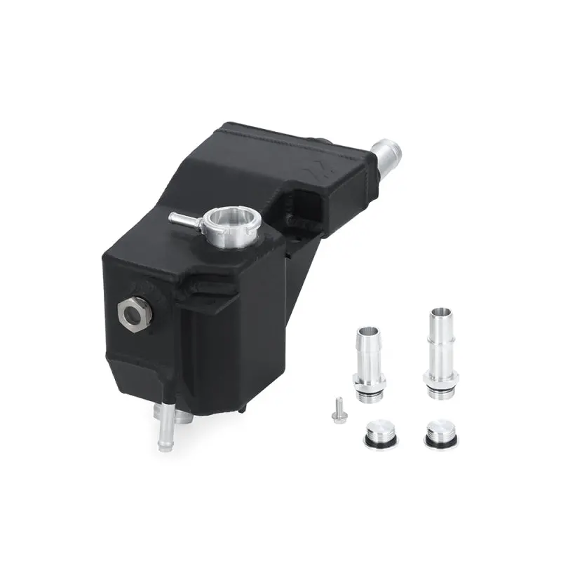 Mishimoto 11+ Ford 6.7L Powerstroke Secondary Expansion Tank - Micro-Wrinkle Black 1