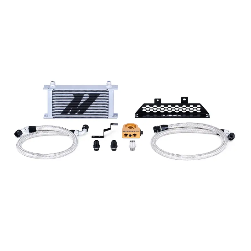 Mishimoto 13+ Ford Focus St Thermostatic Oil Cooler Kit - Silver 2