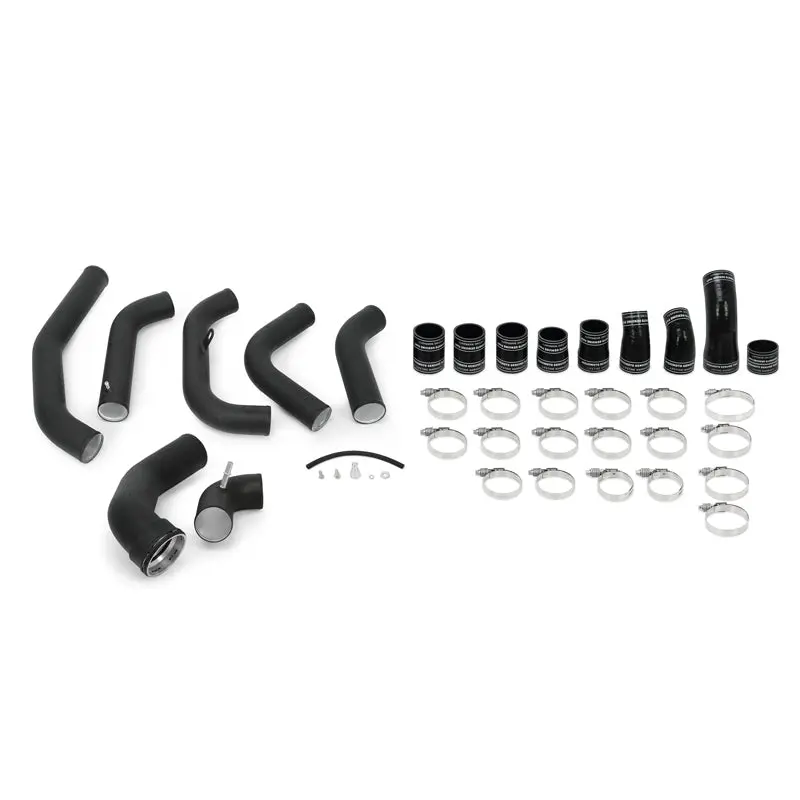 Mishimoto 15-16 Ford F-150 3.5L Ecoboost I/C Pipe Kit - Wrinkle Black 1