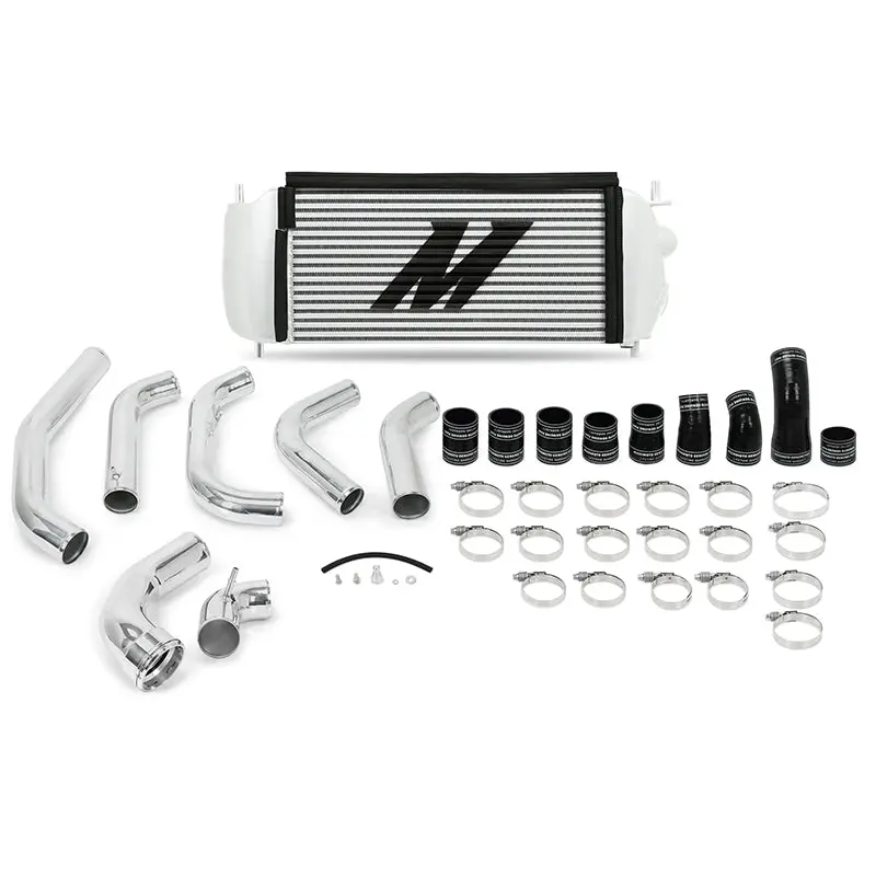 Mishimoto 15-16 Ford F-150 Ecoboost 3.5L Silver Performance Intercooler Kit W/ Polished Pipes 1