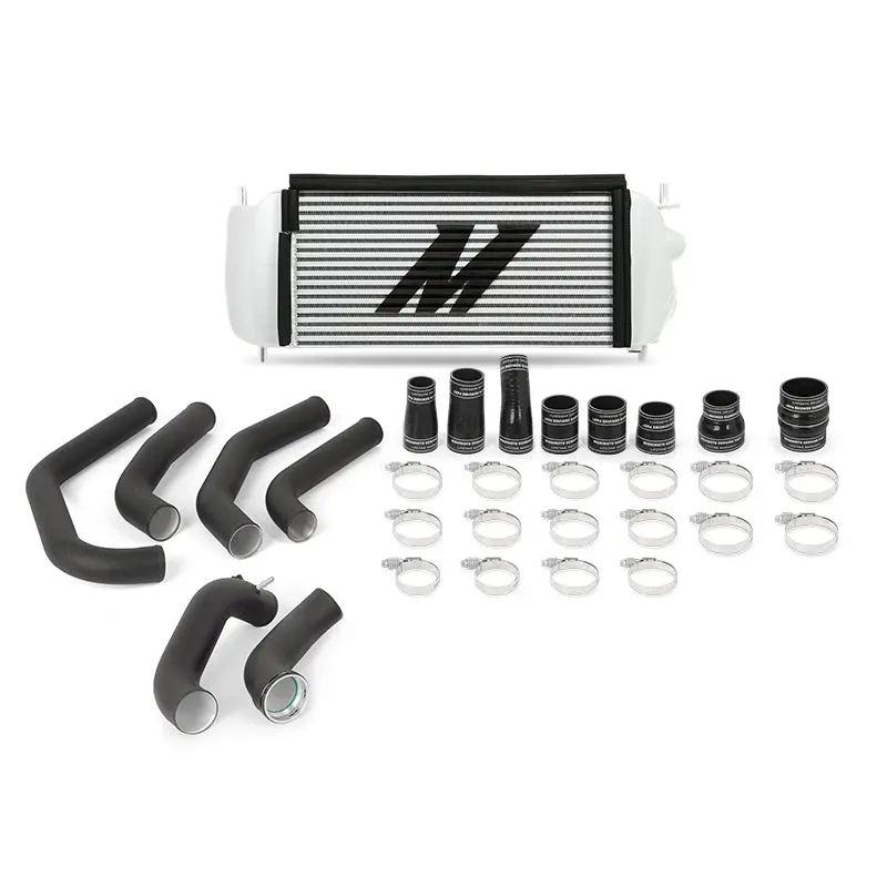 Mishimoto 15-17 Ford F-150 2.7L Ecoboost Silver Performance Intercooler Kit W/ Black Pipes 1