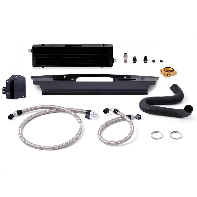 Mishimoto 15-17 Ford Mustang Gt Right-Hand Drive Thermostatic Oil Cooler Kit - Black 1