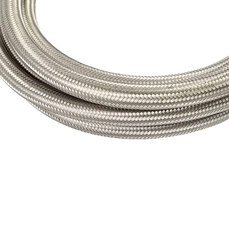 Mishimoto 15Ft Stainless Steel Braided Hose W/ -8An Fittings - Stainless 2