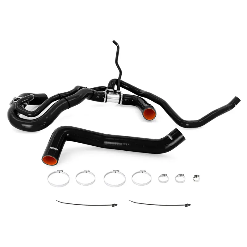 Mishimoto 17-19 Chevrolet Duramax 6.6L L5p Black Silicone Radiator Hose Kit 1