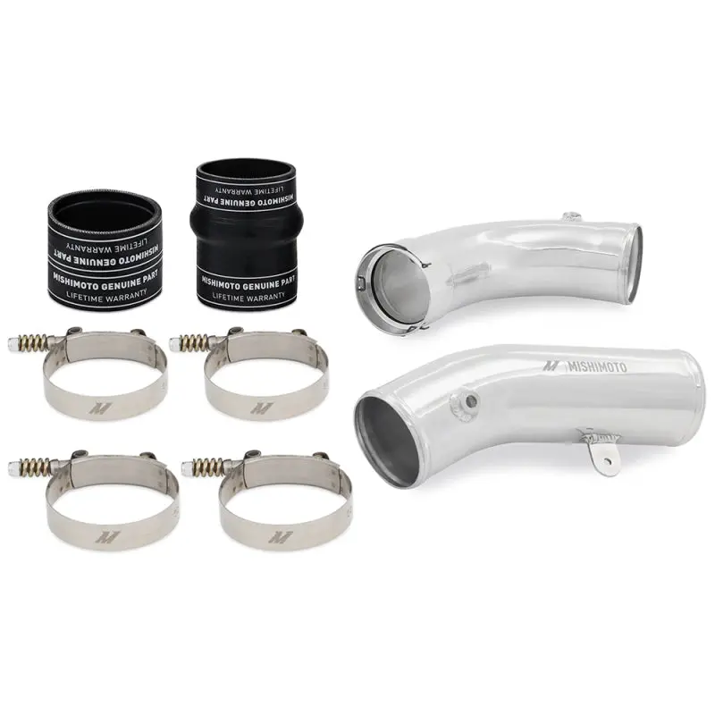 Mishimoto 17-19 Gm 6.6L L5p Cold-Side Pipe And Boot Kit Polished 1