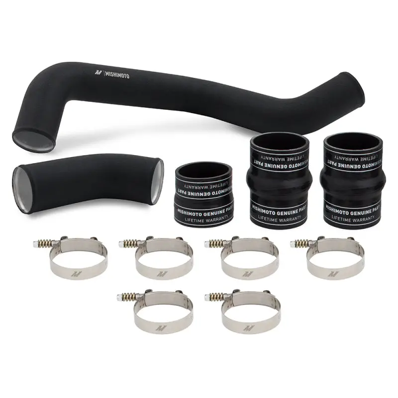 Mishimoto 17-19 Gm 6.6L L5p Hot-Side Pipe And Boot Kit Wrinkle Black 1