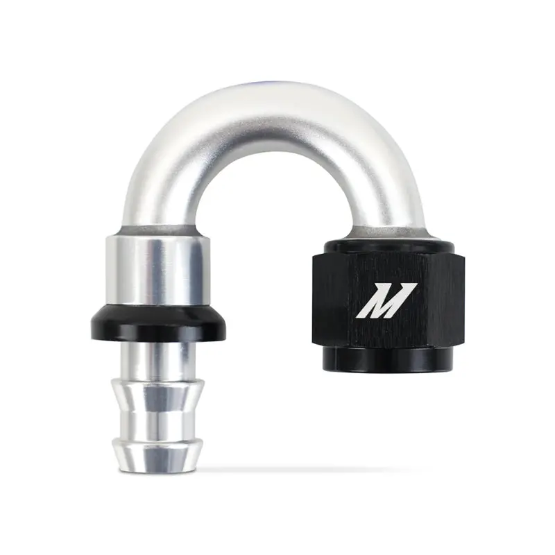 Mishimoto 180 Degree Push Lock Fitting - 8An 1