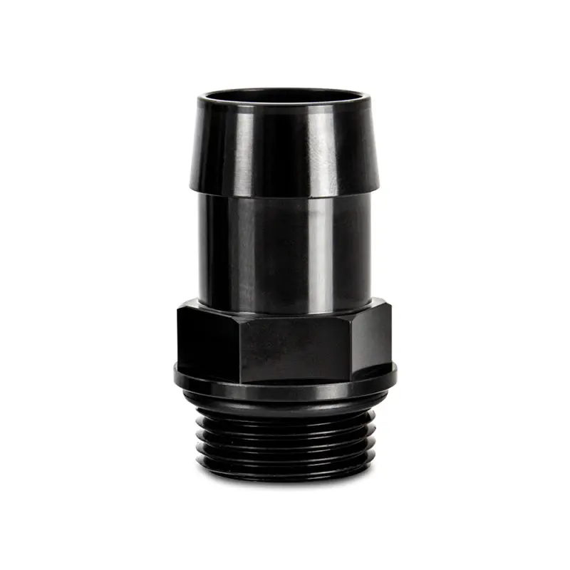 Mishimoto 1Pc M27x2.0 1In Aluminum Catch Can Fitting Black 1