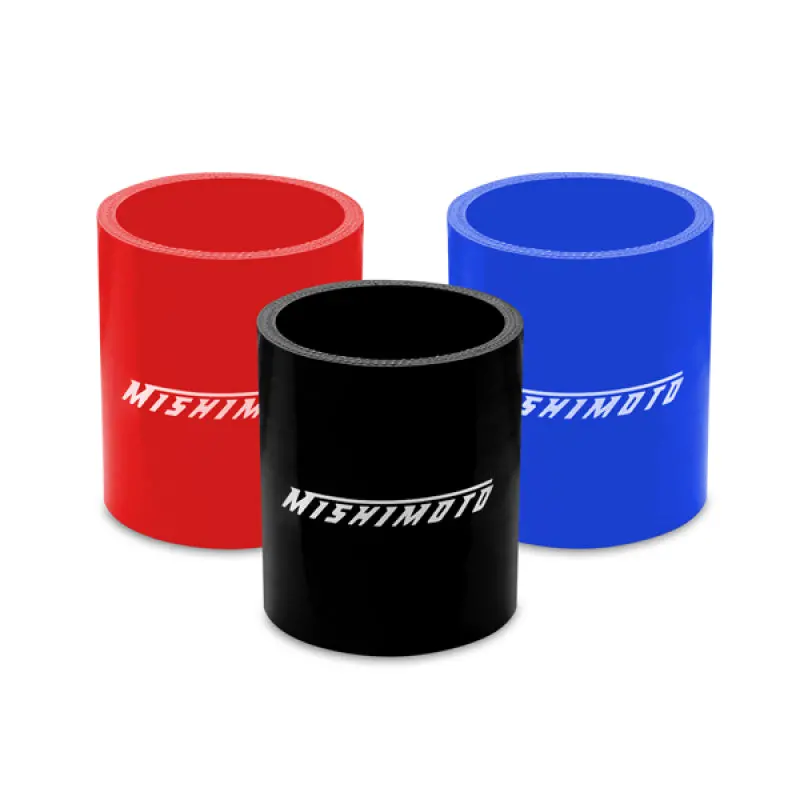 Mishimoto 2.25 Inch Black Straight Coupler 1
