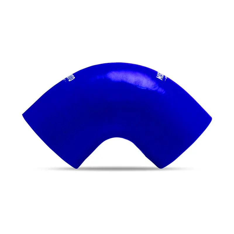 Mishimoto 2.5 Inch Blue 90 Degree Coupler 1