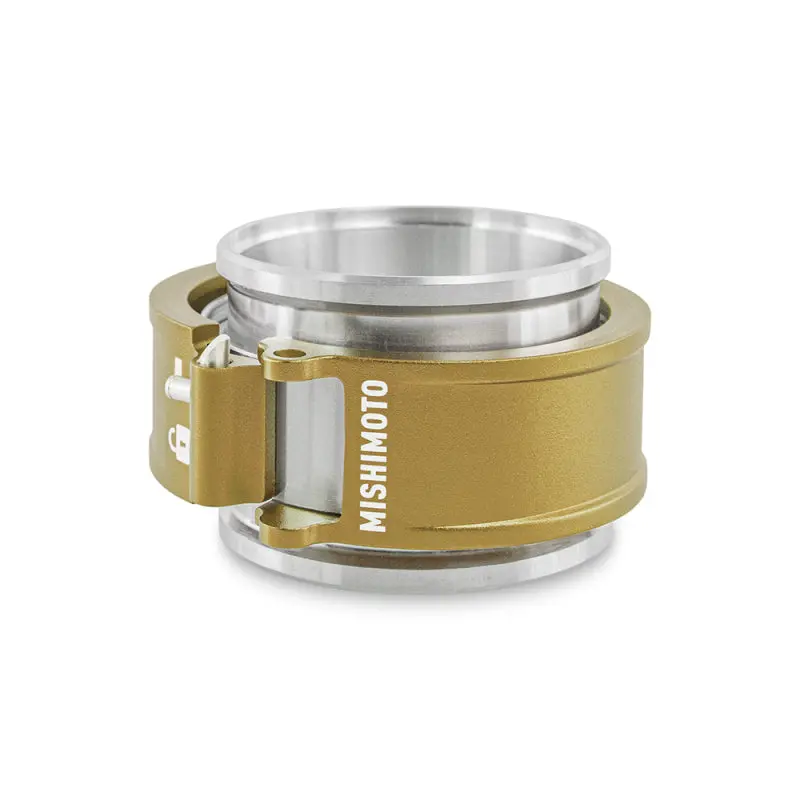 Mishimoto 2.5In Quick Release Clamp Assembly - Gold 2