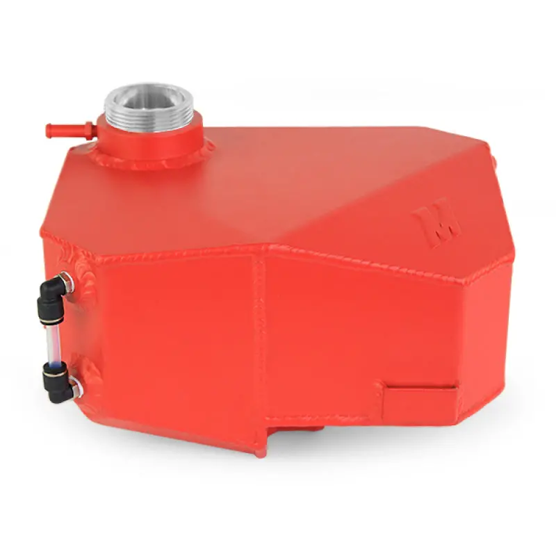 Mishimoto 2013+ Ford Focus St/2016+ Focus Rs Aluminum Expansion Tank - Wrinkle Red 1