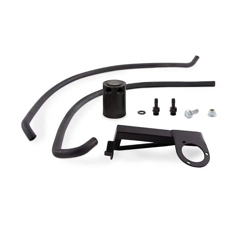 Mishimoto 2013+ Ford Focus St Baffled Oil Catch Can Kit - Black 1