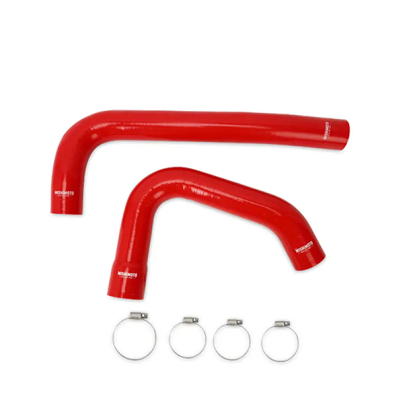 Mishimoto 2015+ Dodge Ram 6.7L Cummins Silicone Radiator Hose Kit Red 1
