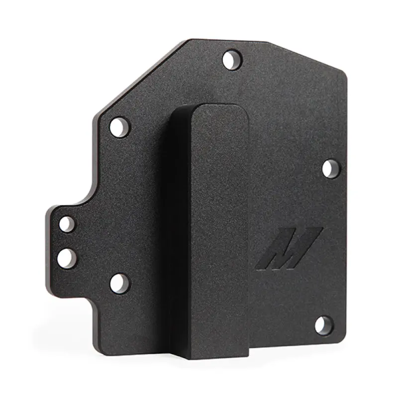 Mishimoto 2015+ Ford Mustang Gt Rhd Oil Cooler Block-Off Plate - Black 1