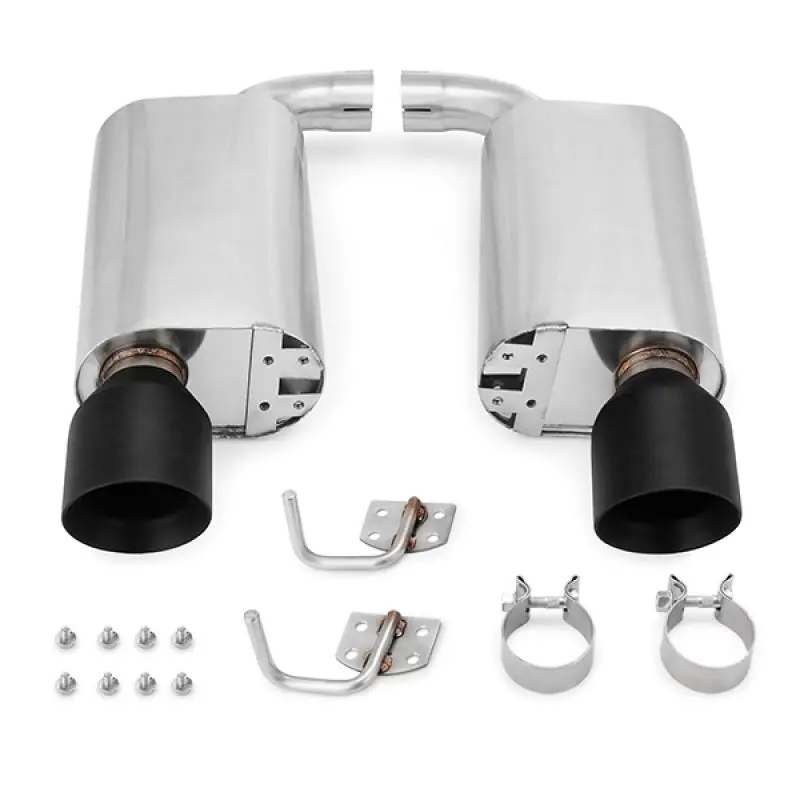Mishimoto 2015+ Ford Mustang Gt Street Axleback Exhaust W/ Black Tips 1