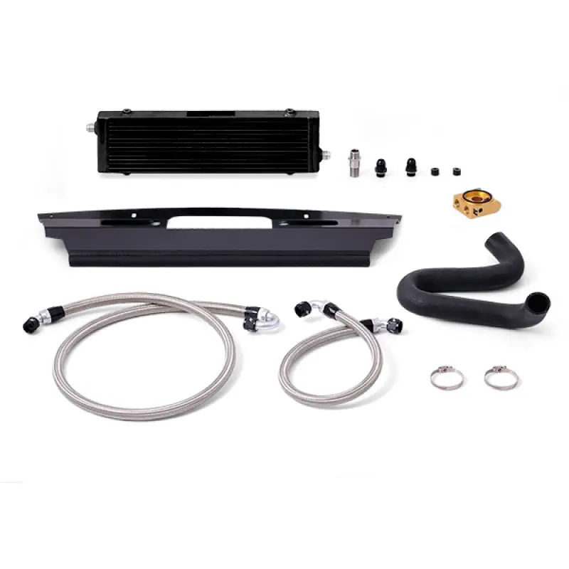 Mishimoto 2015+ Ford Mustang Gt Thermostatic Oil Cooler Kit - Black 2