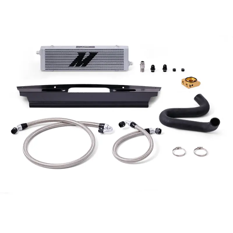 Mishimoto 2015+ Ford Mustang Gt Thermostatic Oil Cooler Kit - Silver 1