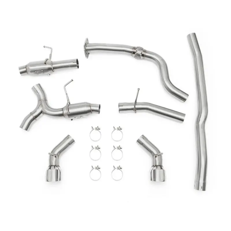 Mishimoto 2016+ Chevrolet Camaro 2.0T Dual Polished Tip Cat-Back Exhaust 1